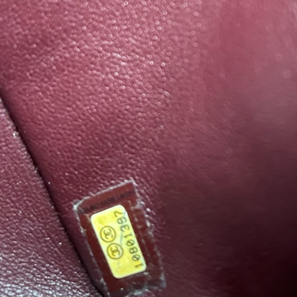 Chanel Black Purse 2.55 lamb skin comes with dust bag and box.. Quilted - Picture 13 of 13
